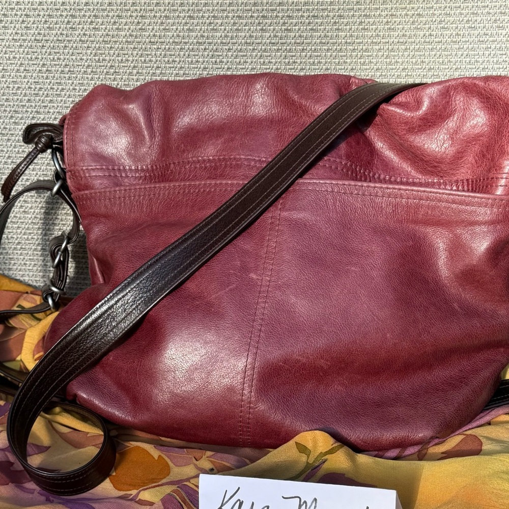 [SOLD] Rough & Tumble Borough in Cedar, no longer available. Mahogany strap